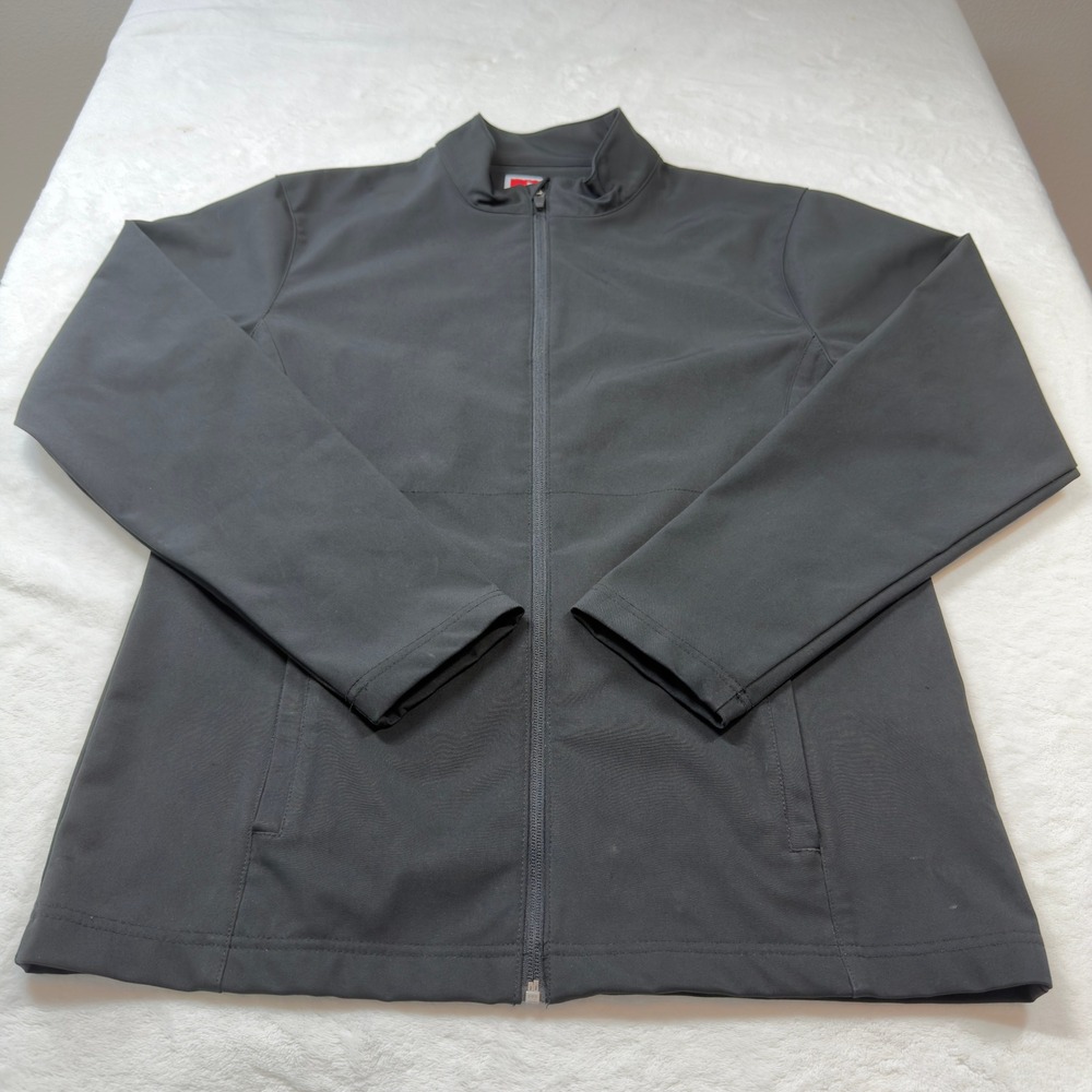 PMBR Bull Riders Team 365 Jacket Mens Medium Black Good Softshell TT80